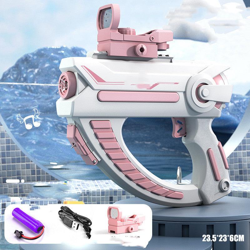 Space Water Gun Electric Automatic Water Absorption Water Fights Toy Outdoor Beach Swimming Pool Bath Toys For Children Kid Gift - Nioor