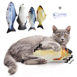 Without Cat Nip Version - Electric Jumping Fish Simulation Electric Fish Toy - Nioor