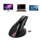 Wireless Vertical Vertical Rechargeable Battery Mouse Ergonomic Grip Mouse - Nioor