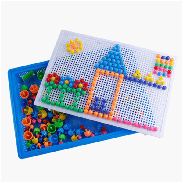 Wooden Magnetic Puzzle Toys Children 3D Puzzle Box Figure Animals Circus Writing Drawing Board Learning Education Toys For Kids - Nioor