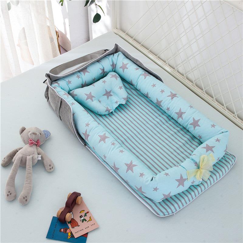 Cotton Portable Baby Crib Newborn Foldable - Nioor