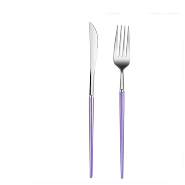 Stainless Steel Knife And Fork Set - Nioor