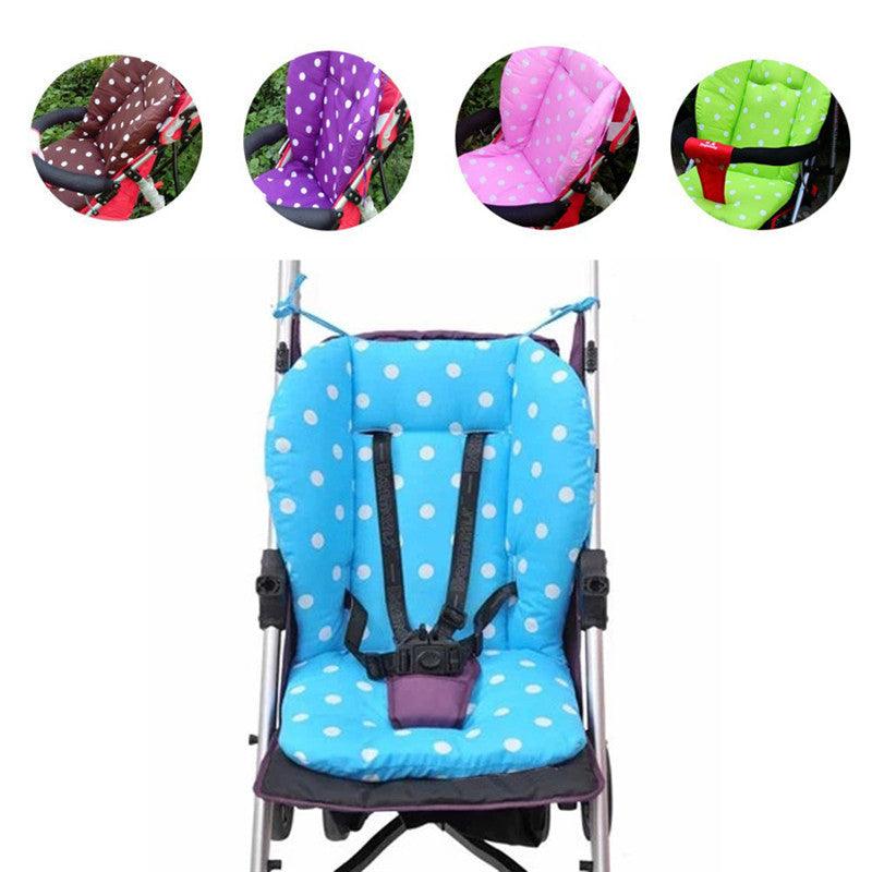 Baby Infant Stroller Seat Pushchair Cushion Cotton Mat Rainbow Color Soft Thick Pram Cushion Chair BB Car Seat Cushion - Nioor