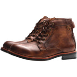 Men Shoes Military Plus Size Workwear Men's Boots - Nioor