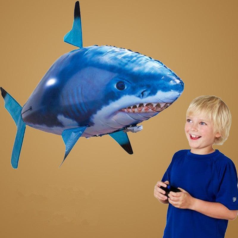 Remote Control Shark Toy Air Swimming Fish Infrared Flying RC Airplanes Balloons - Nioor