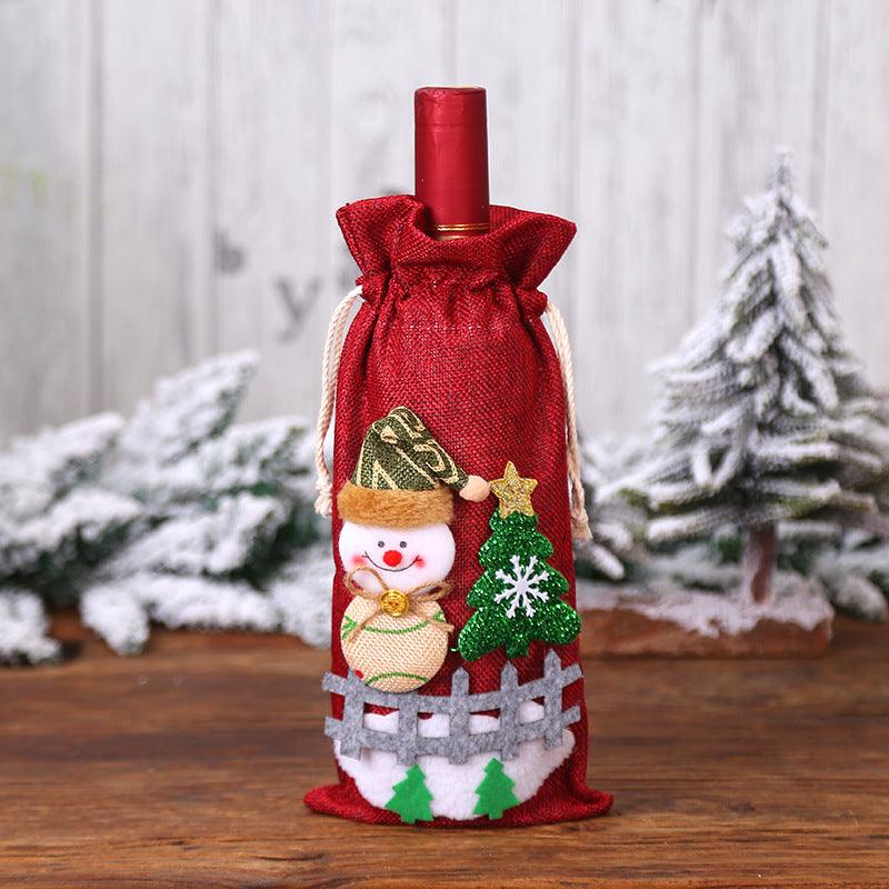 Christmas Decorations Christmas Wine Bottle Socks - Nioor