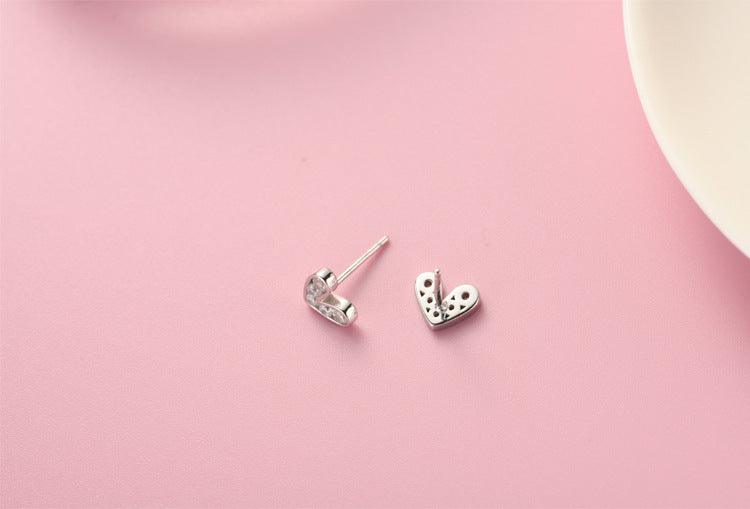 Silver Love ear nail - Nioor