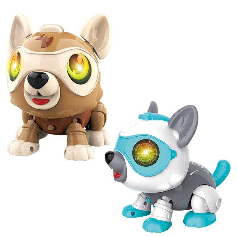 Children's Voice-activated Touch-sensing Electronic Robot Dog - Nioor