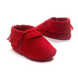 PU Suede Leather Newborn Baby Shoes