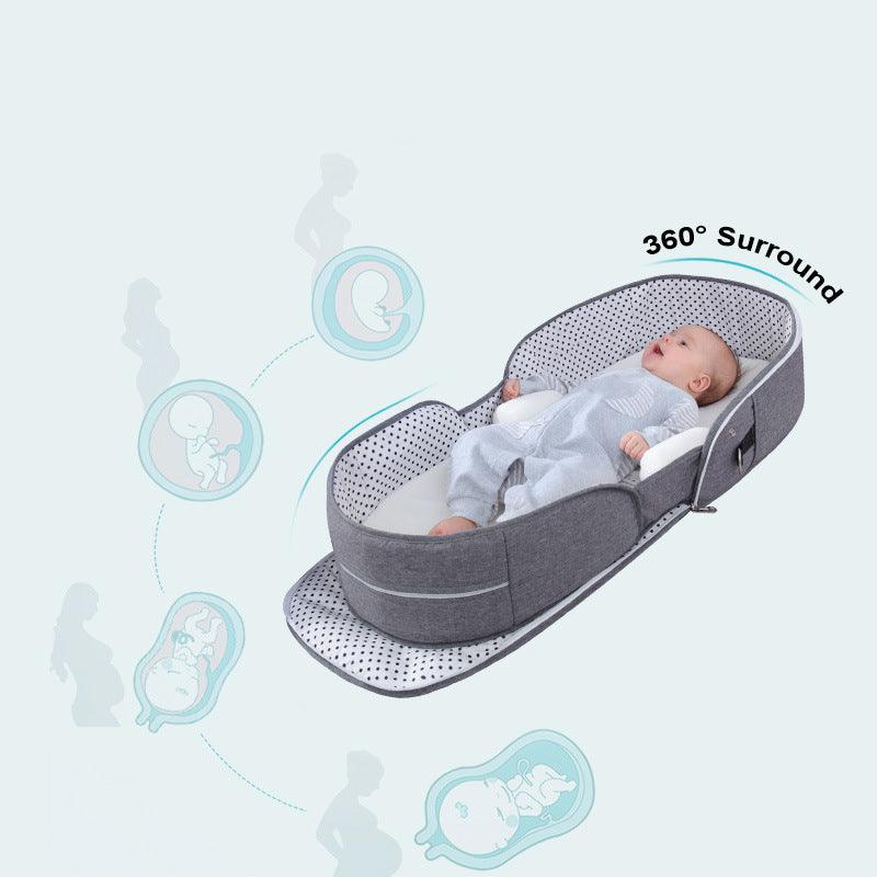 Portable Removable Folding Crib Baby Bed Mammy Bag - Nioor