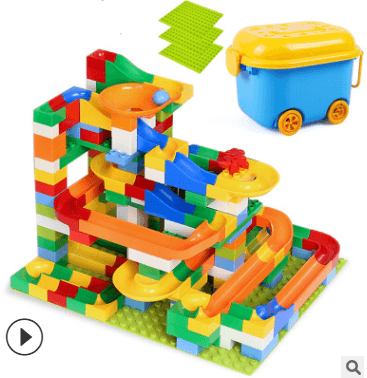 Children Large Particles Assembled Slide Puzzle Blocks Toys 3-10 Years Old Boy Toy - Nioor