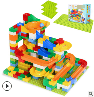 Children Large Particles Assembled Slide Puzzle Blocks Toys 3-10 Years Old Boy Toy - Nioor