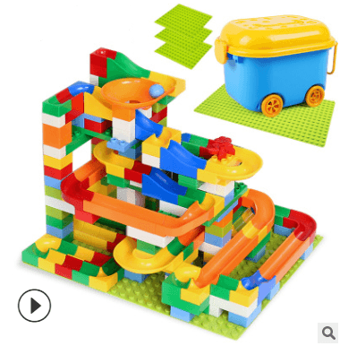 Children Large Particles Assembled Slide Puzzle Blocks Toys 3-10 Years Old Boy Toy - Nioor