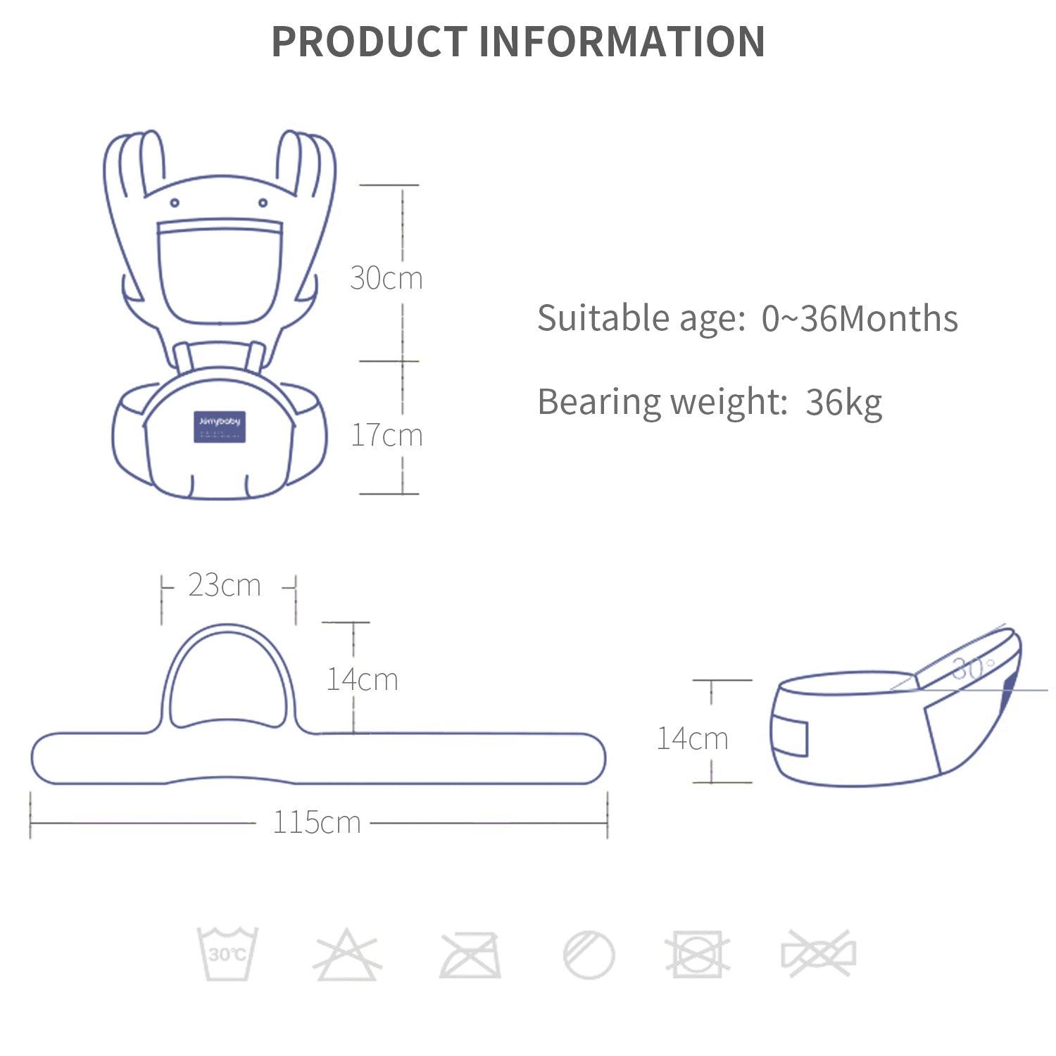 Baby waist stool multifunctional carrier - Nioor