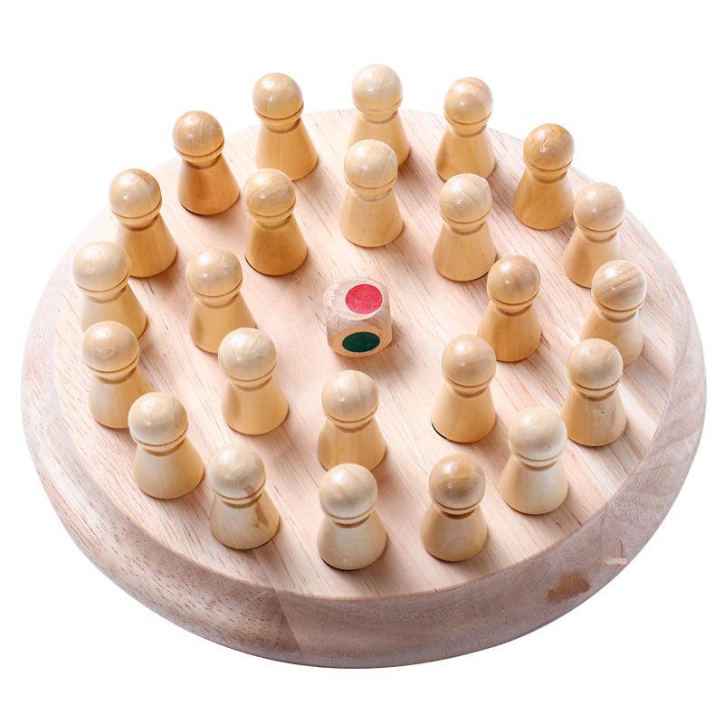 Children's Wooden Educational Toys Memory Chess Kid Early Education Toys - Nioor