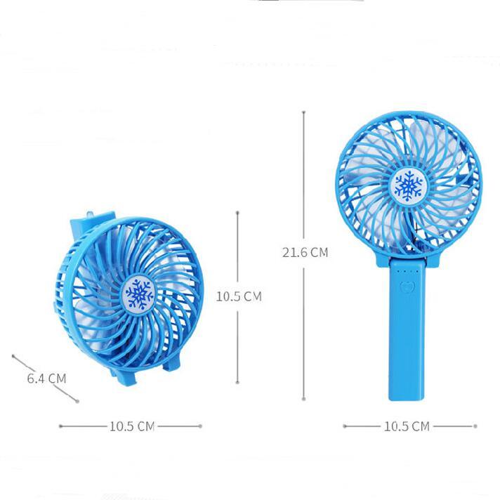 Portable Mini Hand Fan USB Rechargeable Foldable Handheld Fan - Nioor