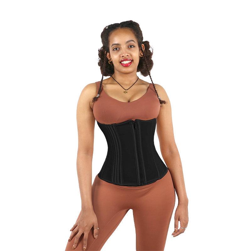 Latex Waist Trainer Waistband Sports Women's Belly Contracting - Nioor