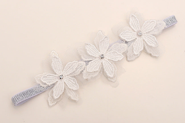 Baby flower hair band