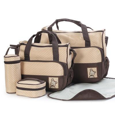 Baby Diaper Bag Suits For Mom Baby Bottle Holder Mother Mummy Stroller Maternity Nappy Bags Sets - Nioor