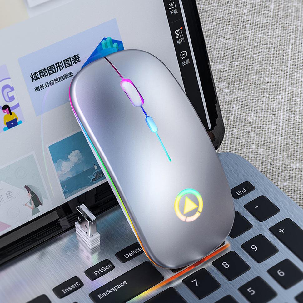 Silent rechargeable wireless mouse - Nioor