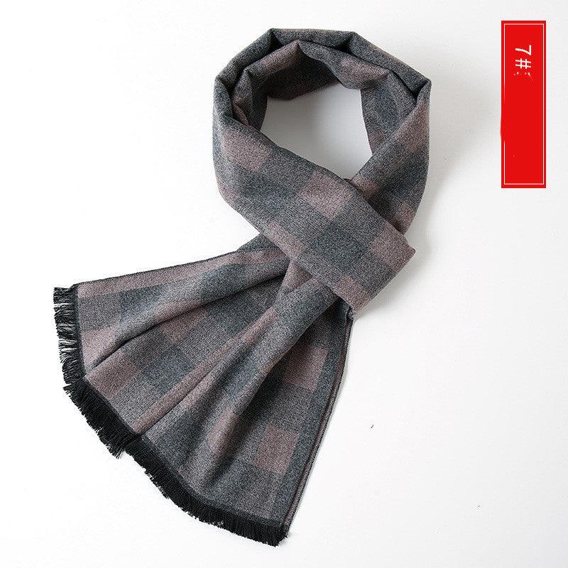 Men's Extended Cashmere All-match Warm Scarf - Nioor