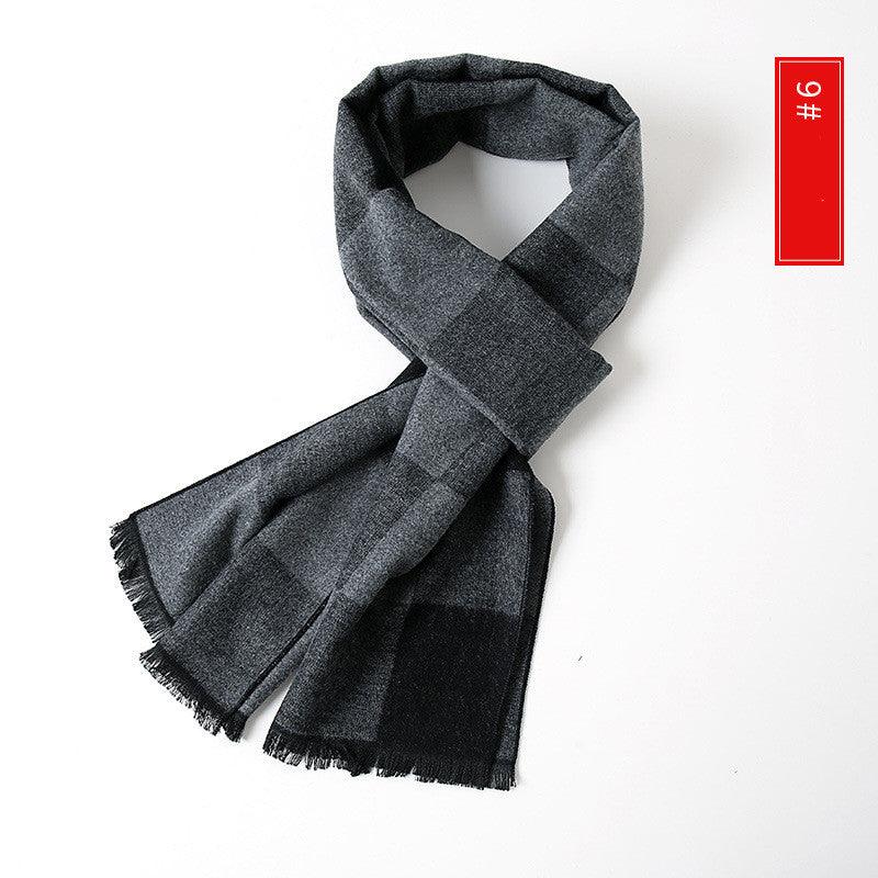 Men's Extended Cashmere All-match Warm Scarf - Nioor