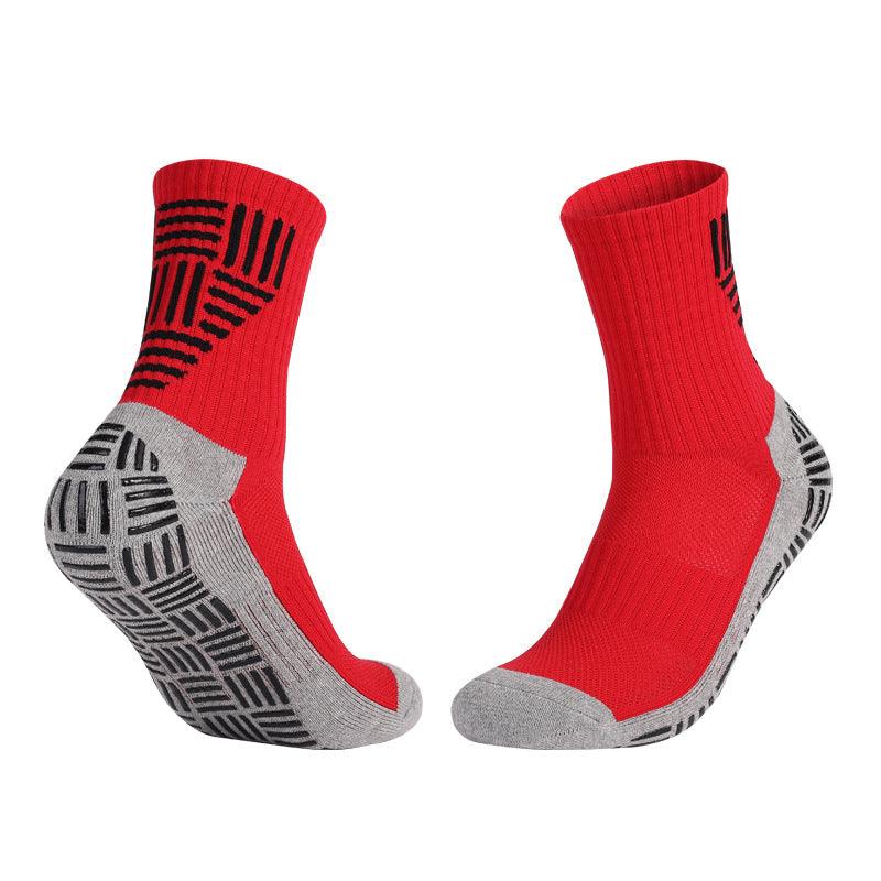 Thick Towel Bottom Mid-calf Soccer Socks Non-slip Sweat-proof Athletic Socks - Nioor