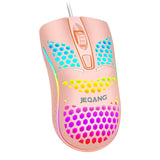 Hole-holed Wired USB Mouse For Home Luminous Mouse - Nioor