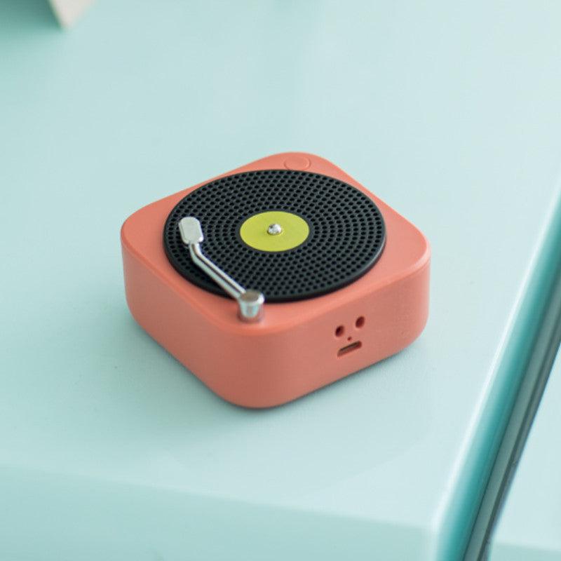 Wireless Mini Portable Audio Multifunction Record Vinyl Speaker - Nioor