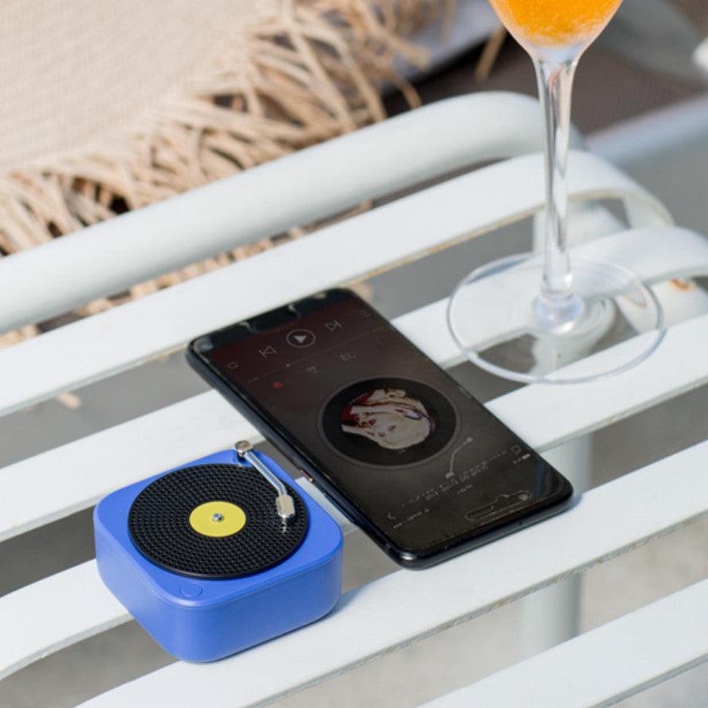 Wireless Mini Portable Audio Multifunction Record Vinyl Speaker - Nioor