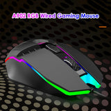 A902 Cable USB Mouse Notebook Desktop Luminous Mouse - Nioor