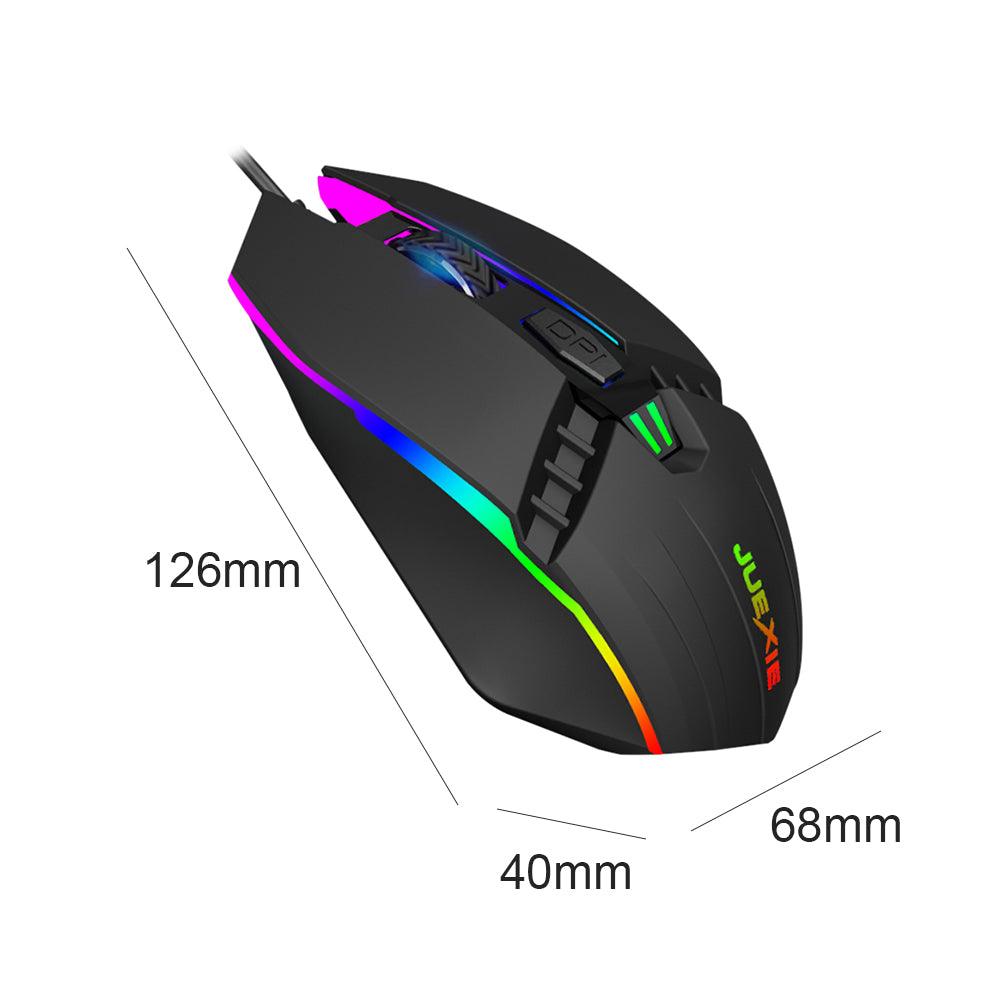 A902 Cable USB Mouse Notebook Desktop Luminous Mouse - Nioor