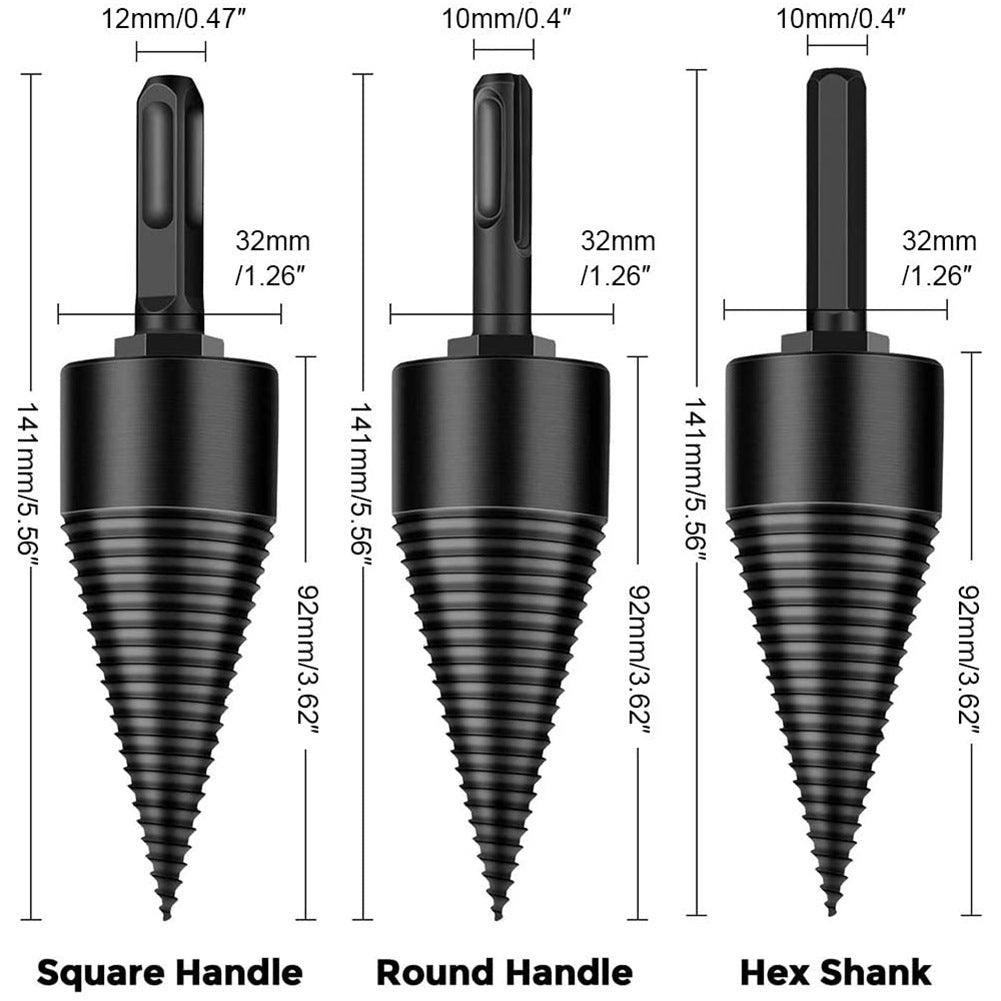 Hammer Drill And Hexagonal Hardened High-Hardness Split Drill Bit - Nioor
