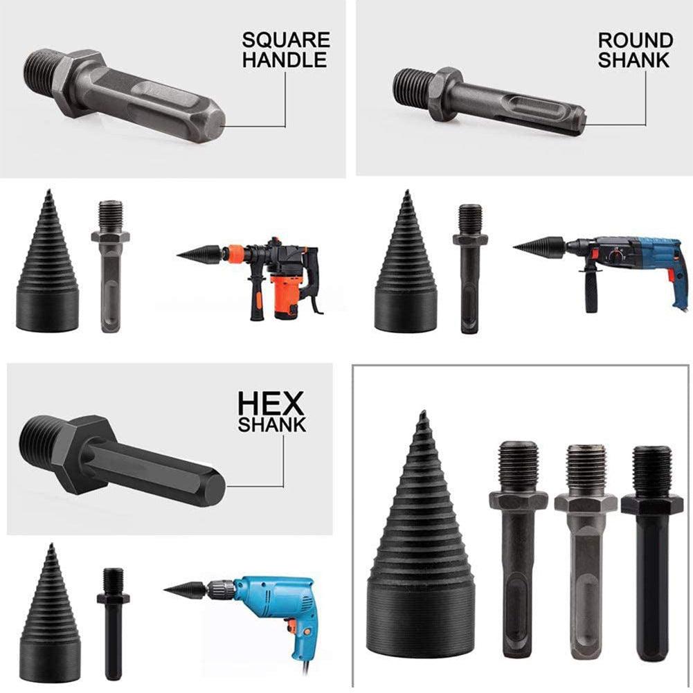 Hammer Drill And Hexagonal Hardened High-Hardness Split Drill Bit - Nioor