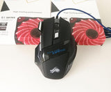 7-button Colorful Glowing USB Gaming Mouse USB Wired Mouse - Nioor