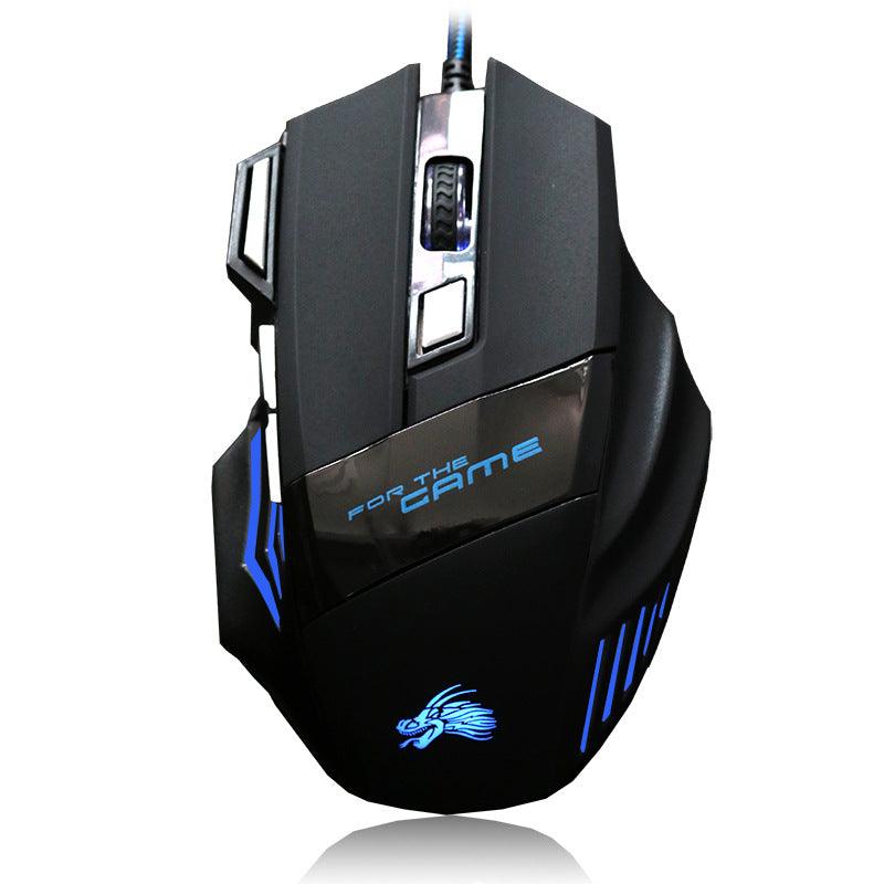 7-button Colorful Glowing USB Gaming Mouse USB Wired Mouse - Nioor