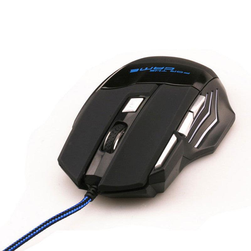 7-button Colorful Glowing USB Gaming Mouse USB Wired Mouse - Nioor