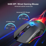 E-Sports Gaming Mouse With Luminous Wired Mouse - Nioor