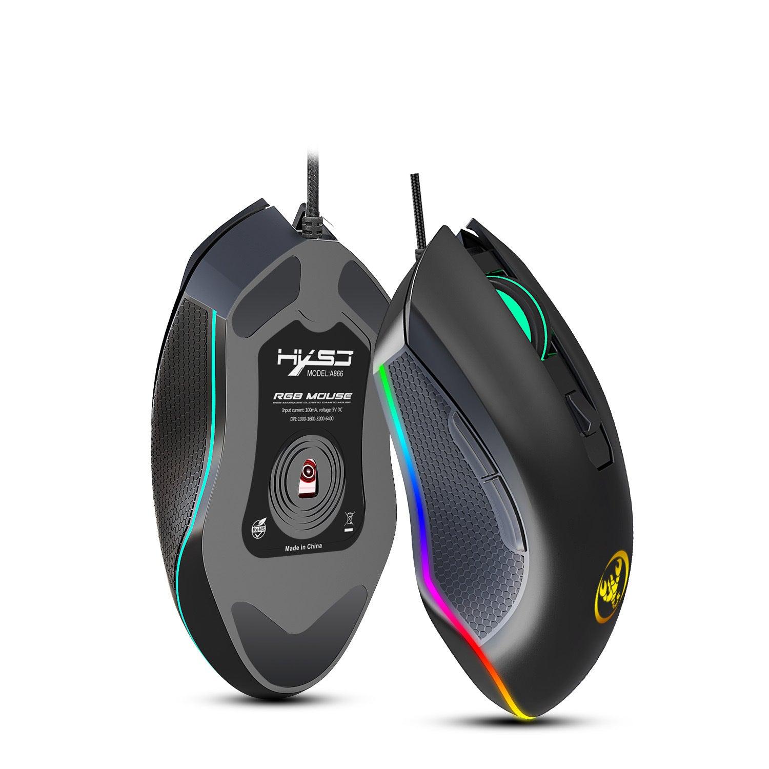 E-Sports Gaming Mouse With Luminous Wired Mouse - Nioor