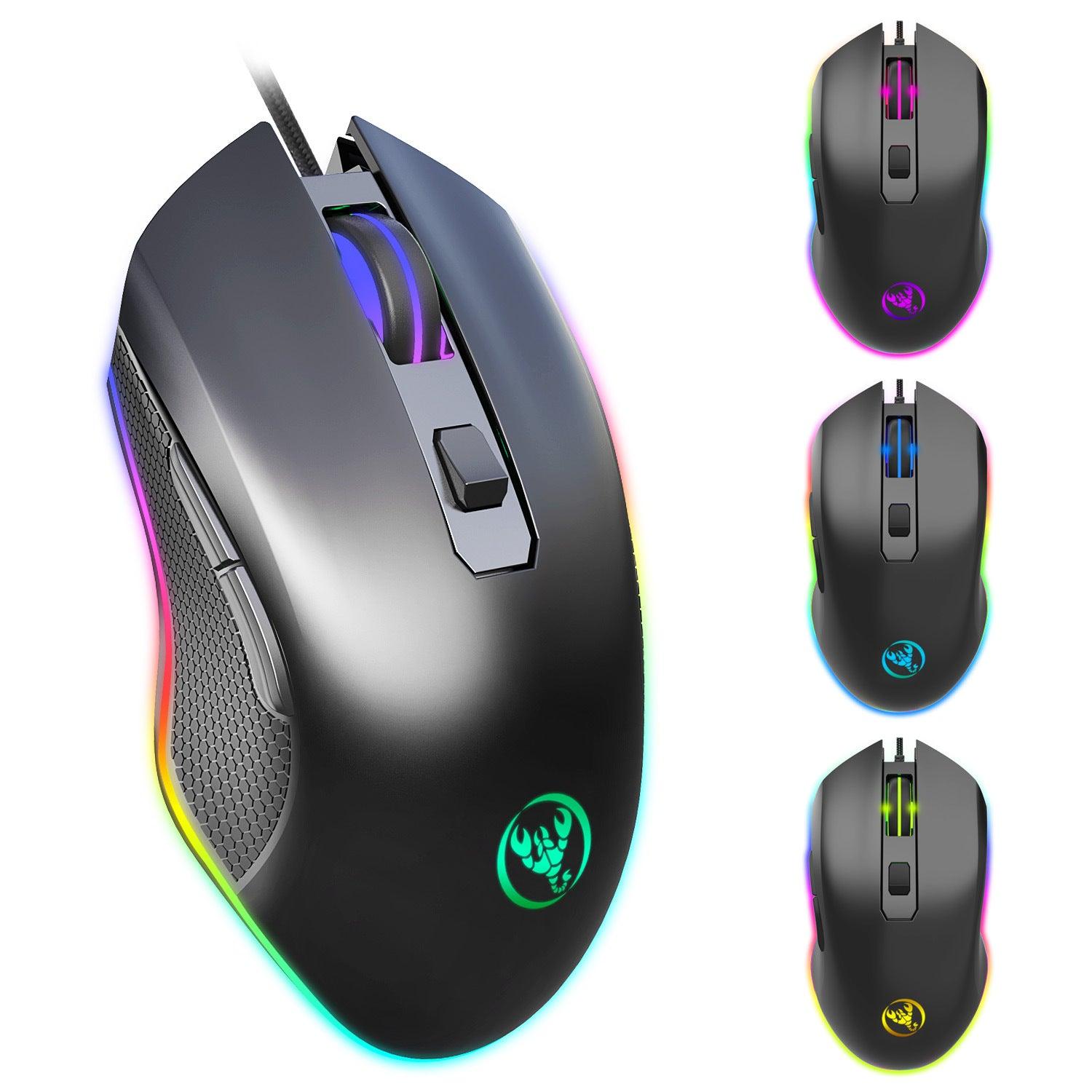 E-Sports Gaming Mouse With Luminous Wired Mouse - Nioor