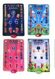 Simple  Printing Multicolor Muslim prayer mat