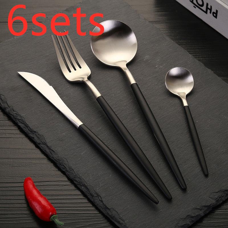 Stainless Steel Knife And Fork Set - Nioor