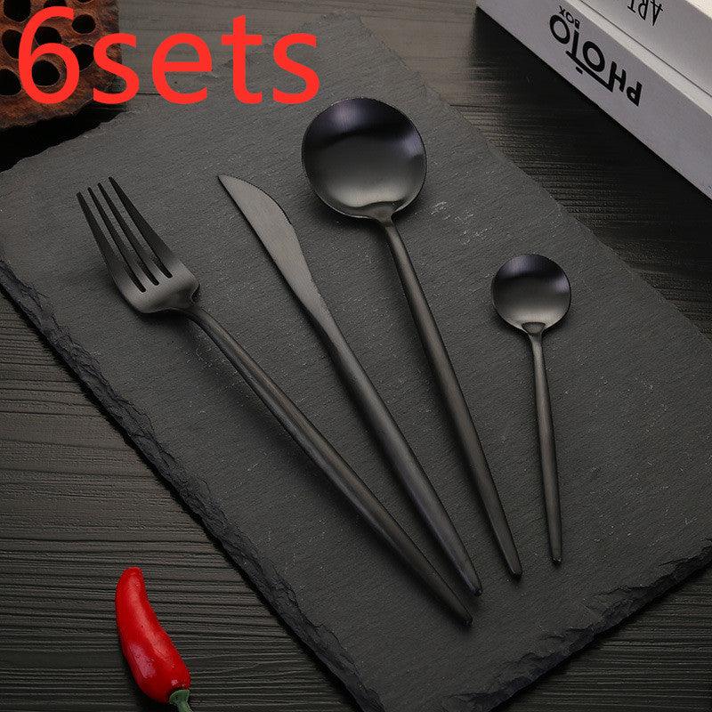 Stainless Steel Knife And Fork Set - Nioor