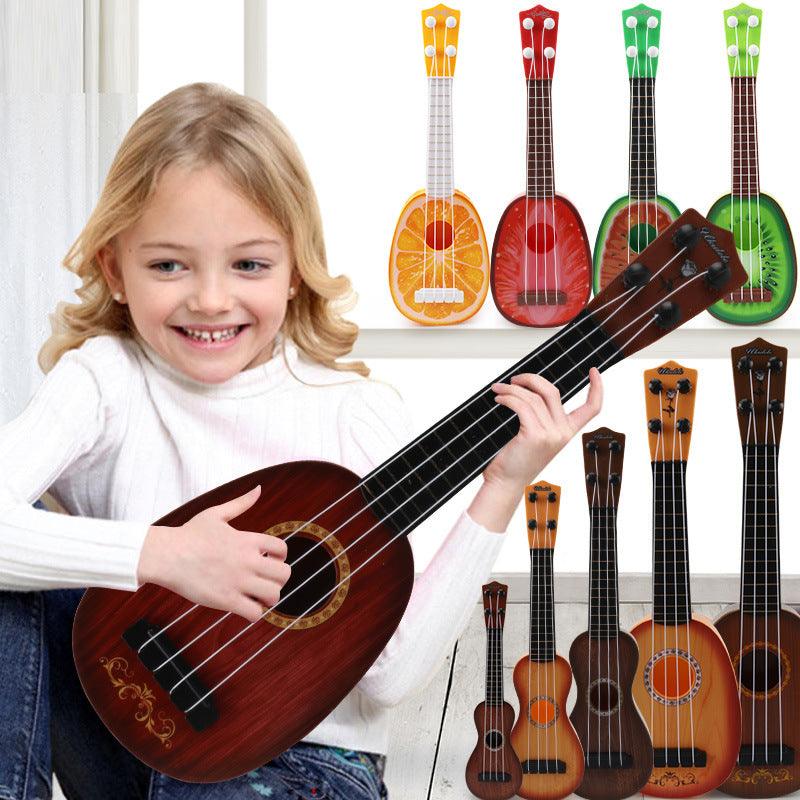 Retro Guitar Toys Children's Interest Training Musical Toys - Nioor