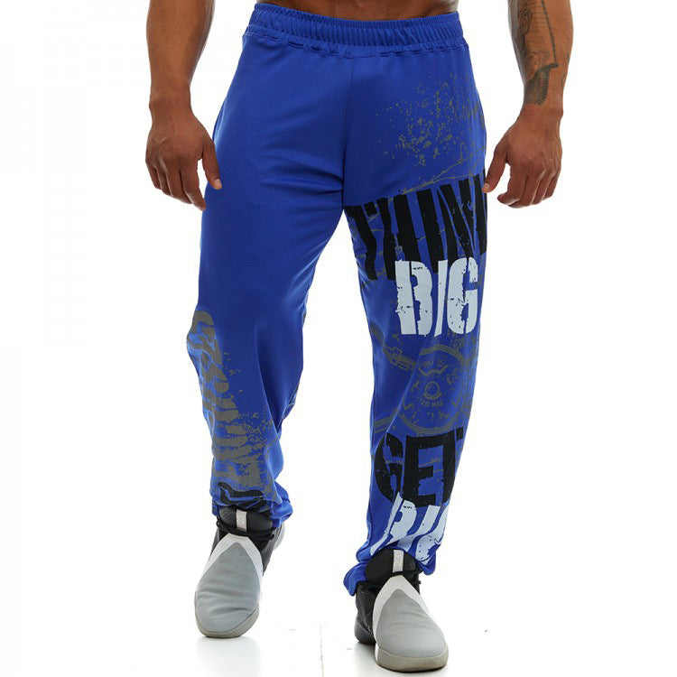 Hip-Hop Trend Print Training Sports Trousers