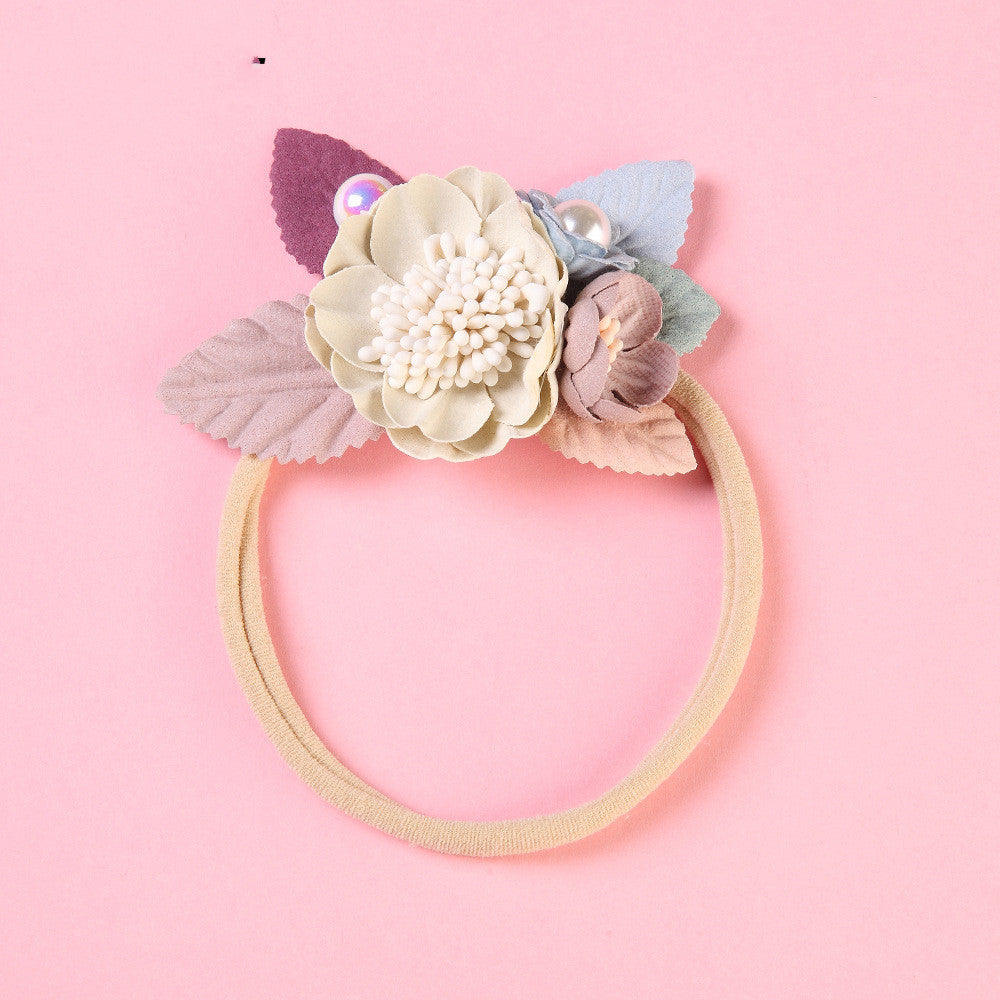 European And American New Fashion Cute Princess Parquet Headdress Children's Birthday Party Hair Accessories Hair Ring