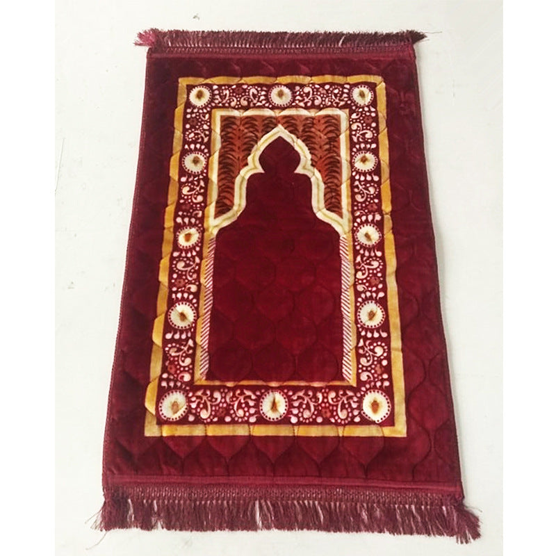 Muslim Quilted Prayer Rugs, Pilgrimage Mats, Mosque Rugs, Islamic Pilgrimage Prayer Mats