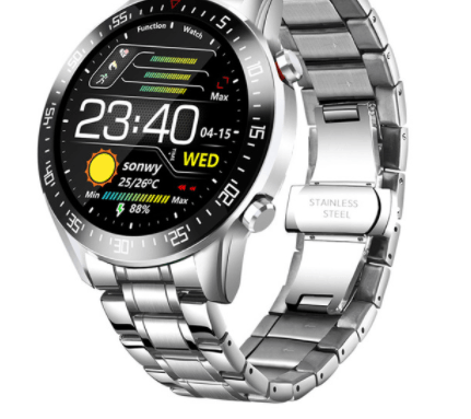 Smart Watch Full Touch Screen Step Counter Waterproof Bluetooth Watch - Nioor