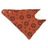 Baby Saliva Towel Plus Velvet Thick Triangle Scarf