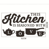 Kitchen Dining Room Creative Living Room Wall Sticker - Nioor